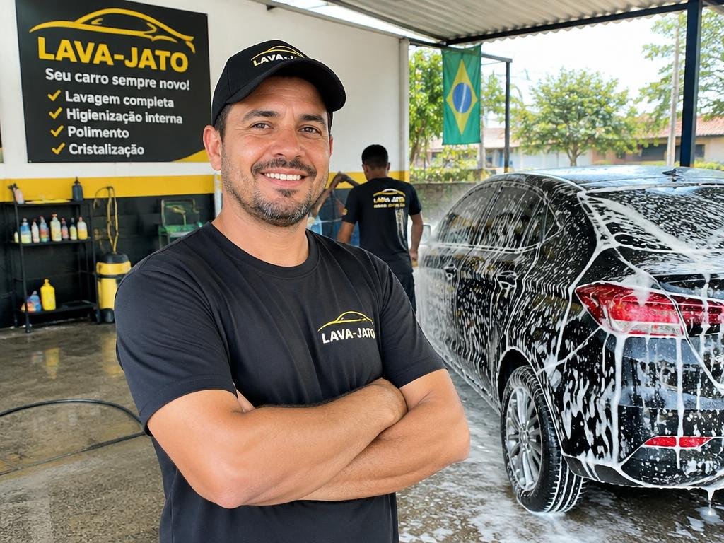 Dono de lava-rápido / lava-jato